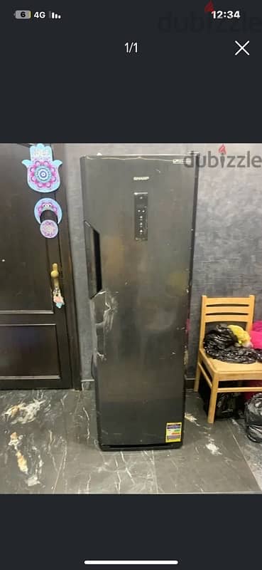 ديب فريزر شارب 300 لتر انفرتر 7 درج