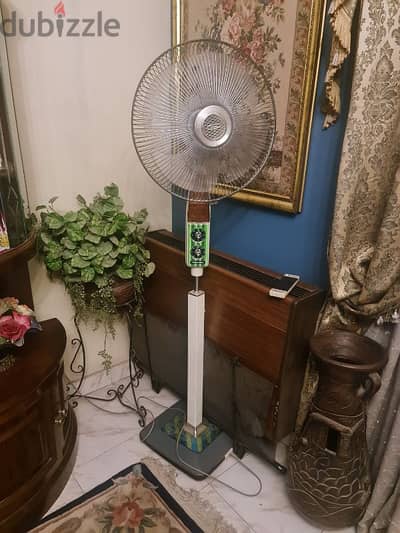 Toshiba stand fan in a good condition, needs maintenance only