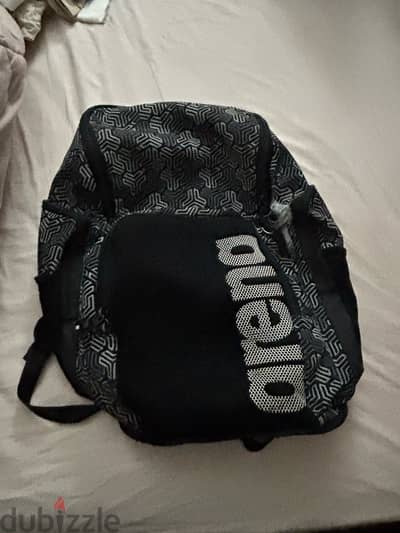 Arena original Back Bag sport black color