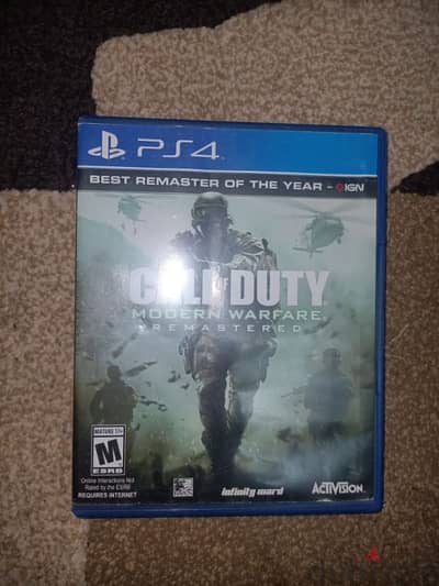 call of duty modern warfare (remastered)