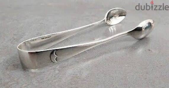 Vintage Sugar Tongs حامل سكر أثرى