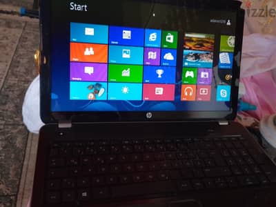 laptop HP  500GB,4GB وارد المانيا بيع او بدل بتابلت سامسونج،شاشه كبيره