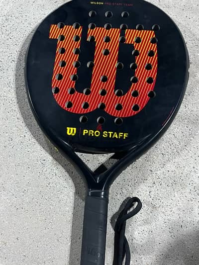 Wilson Pro staff team black Padel racket