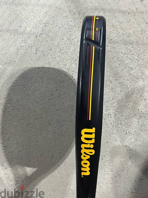 Wilson Pro staff team black Padel racket 1