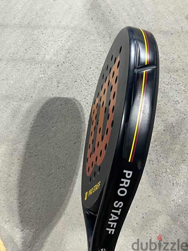 Wilson Pro staff team black Padel racket 3