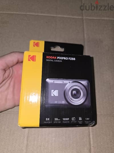 kodak camera fz55 new sealed كاميرا كوداك جديده متبرشمه