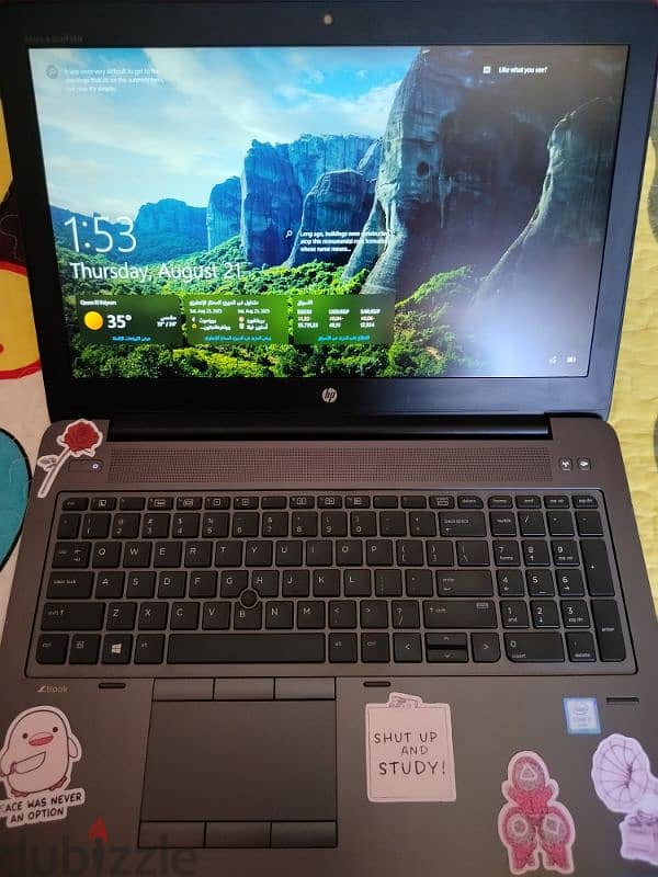 HP Zbook 15 G3 1