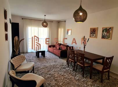 Furnished apartment for rent in Rehab City, Garden View, near services