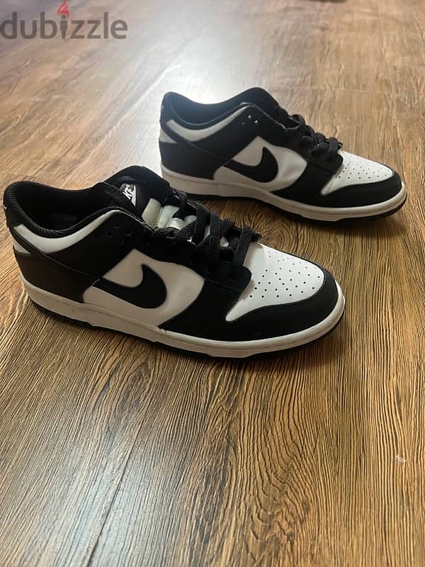 original dunk low size 39 1