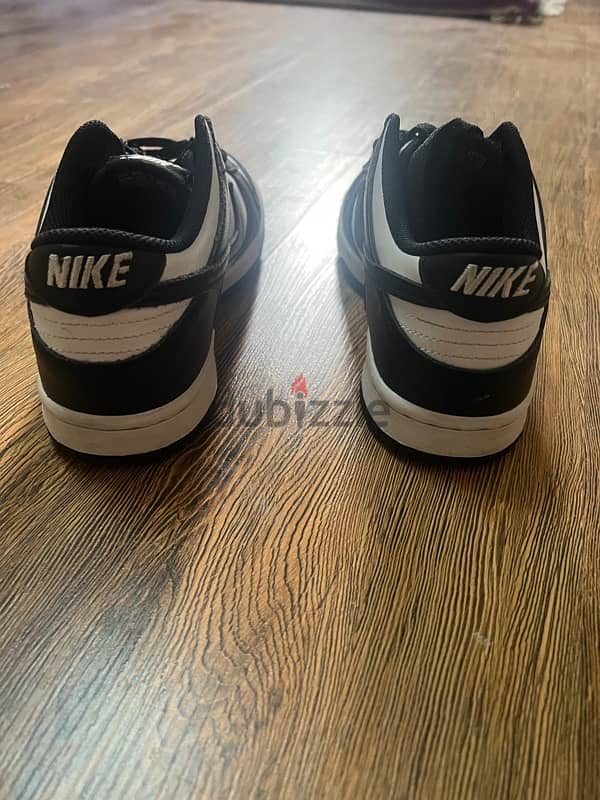 original dunk low size 39 3