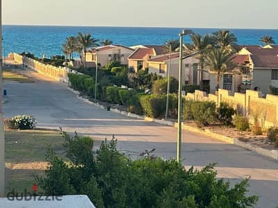 Sea view chalet for rent, 5th row from the beach, Lotus Resort, North Coast, KM 91