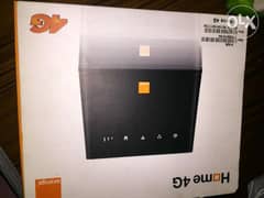 home 4G orange router 0