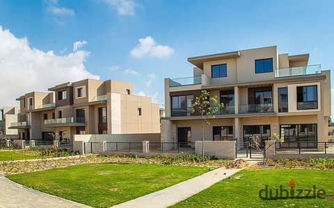 توين هاوس للبيع متشطبة في كمبوند ذا استيتس ريزيدنس الشيخ زايد - The Estates Residences