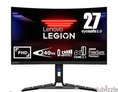 lenovo legion 27 inch 240hz 1500R curved monitor FHD built in speakers