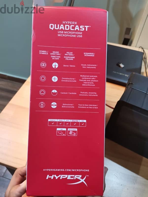HYPERX QUADCAST STANDALONE MICROPHONE 2