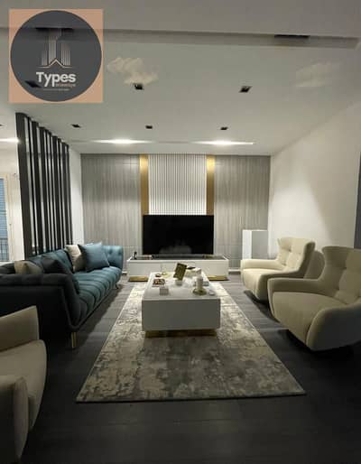 For sale at the lowest price, a corner villa with a garden, 3 bedrooms, fully finished, in the best location in Mountain View October Park 6 Compound,
