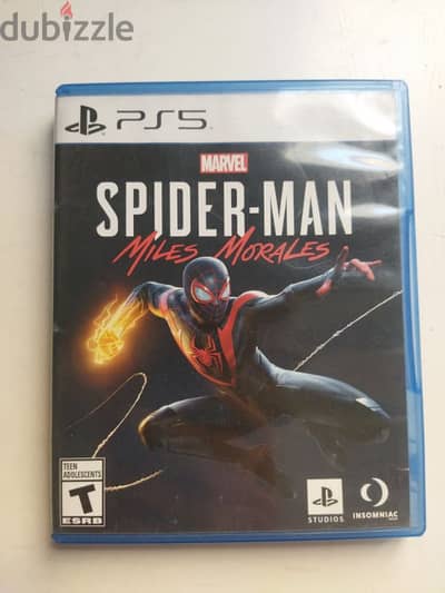 Spiderman miles morales ps5 disc game
