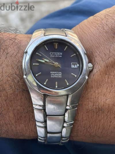 ساعة يد ماركة citizen Eco drive موديل انيق جدا