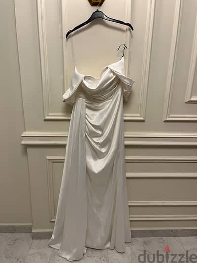 off-white dress