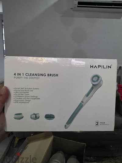haplin 4 in 1 cleansing brush