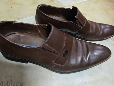 جزمه رجالى للبدل بنى مقاس 45