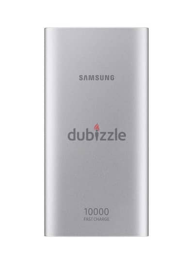 Samsung Fast Charge Power Bank ,10000mAh, 2 Ports, Silver