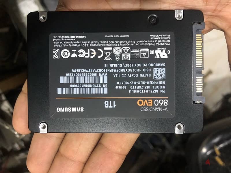 ssd 1 tb Samsung evo & hdd 1tb wd blue 1