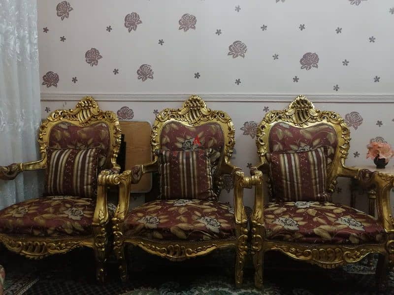 صالون مدهب 3