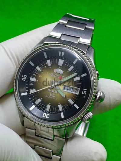 Orient KING DIVER Watch 21 JEWELS Automatic 46941 Day / Date