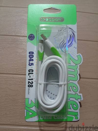 سلك شاحن تايب سي cable type c