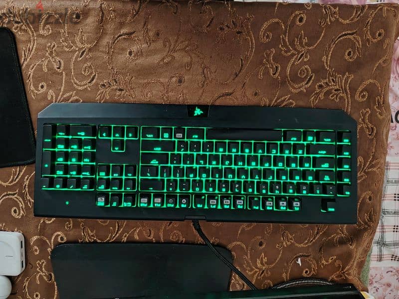 razer blackwidow ultimate v1 green switch 1