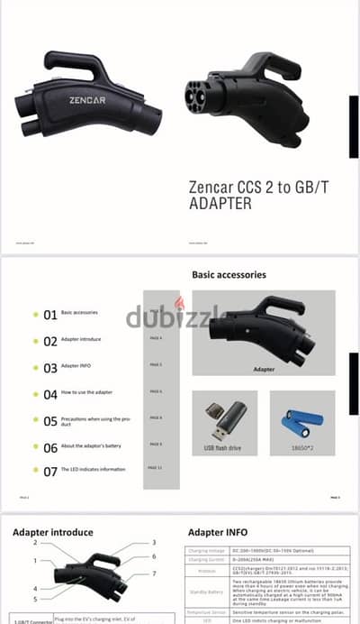 adapter zencar zero original
