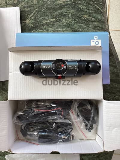360’ Dash Cam For Cars , 4 Channels with 64GB Card Memory