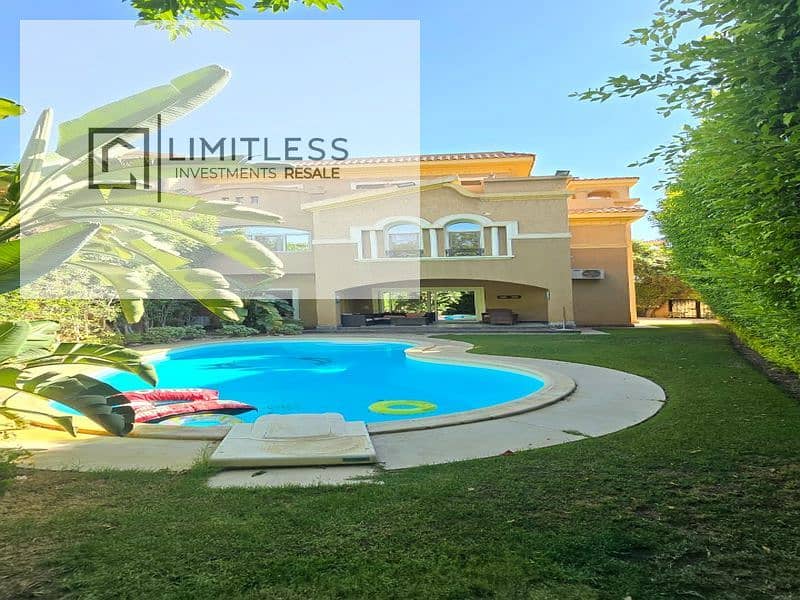 4 Bedrooms 375 sq.M Twinhouse for sale 33,000,000 EGP in Les Rois Compound, 5th Settlement