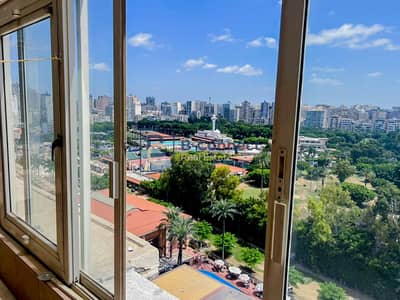 Apartment for sale 260m Omar Lotfy Street - in front of Sporting Tram Station