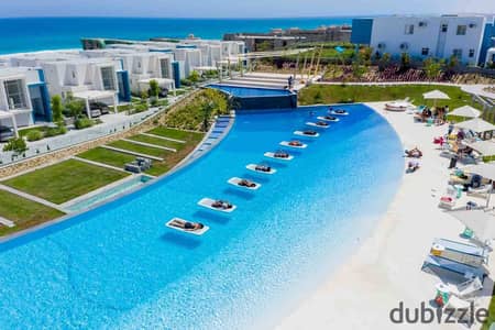 شاليه للبيع في Hyde Park North Coast – رأس الحكمة | 127م تشطيب كامل وتقسيط 8 سنوات
