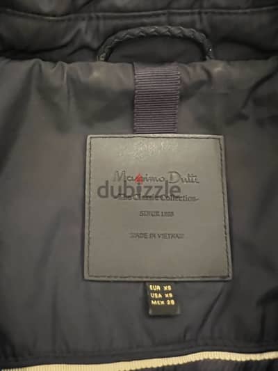 massimo dutti jacket xs