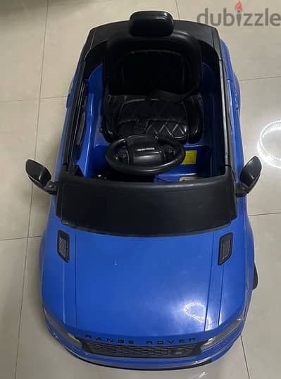 Kids’ Electric ride on blue car