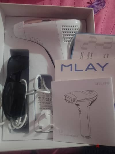 جهاز ليزر منزلي MLAY T3 شبه جديد – استعمال خفيف جداً – كامل بالملحقات
