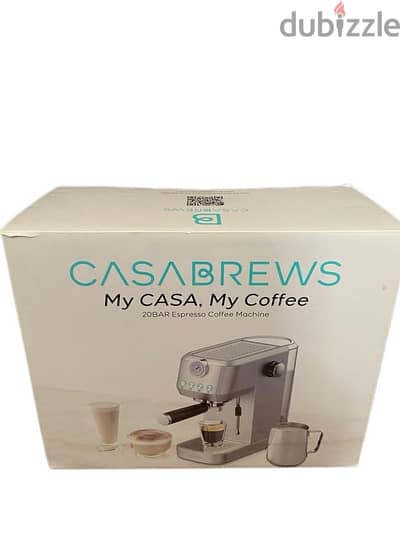 للبيع ماكينة قهوة اسبريسو CASABREWS 3700 Essential جديدة بالكرتونة