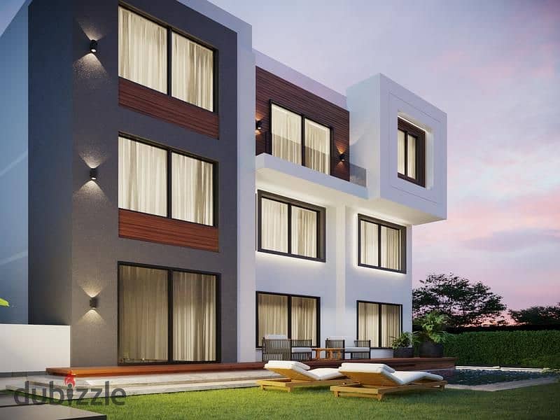 3 Bedrooms 300 sq.M Twinhouse for sale 8,260,000 EGP in Solimar Green 3, Sheikh Zayed
