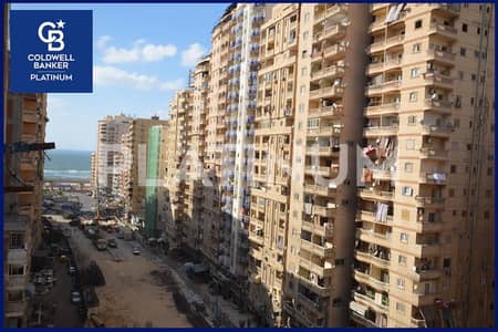 فيو مفتوح كاملة العدادات  شقة للبيع 110 م , محمد نجيب  , سيدي بشر