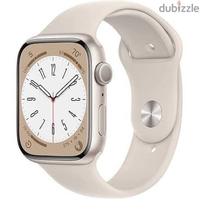 apple watch serise 8 45 star light
