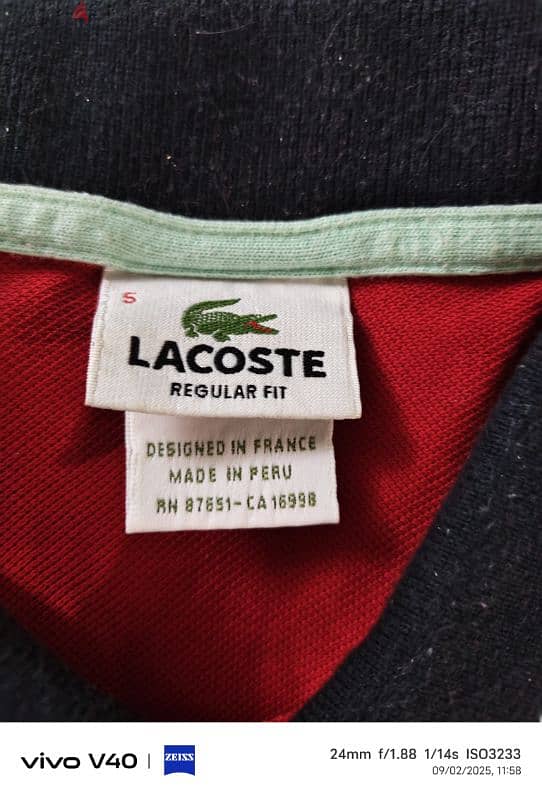 Lacoste original 1