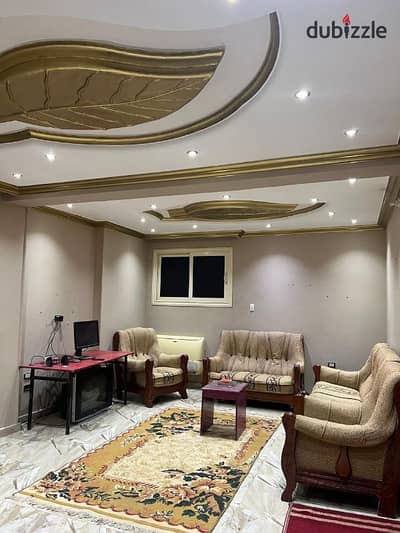 Furnished apartment for rent in Maadi, near the metro station