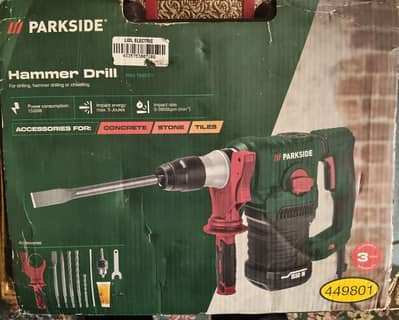 هيلتي Parkside hammar drill 1500 w