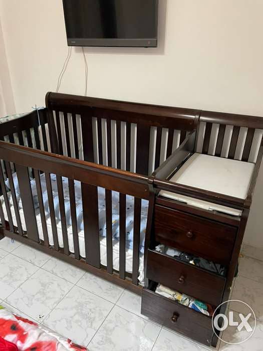 Baby crib Giggles 3 in 1 0