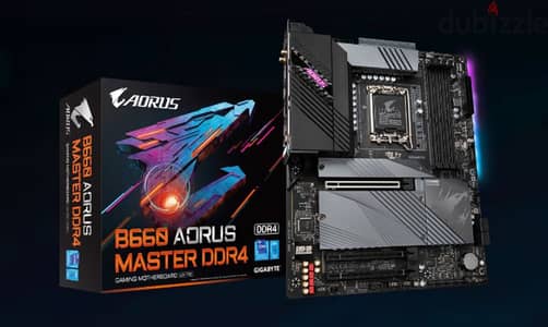 مازر بورد Gigabyte B660 AORUS MASTER DDR4 – مستعملة بحالة ممتازة