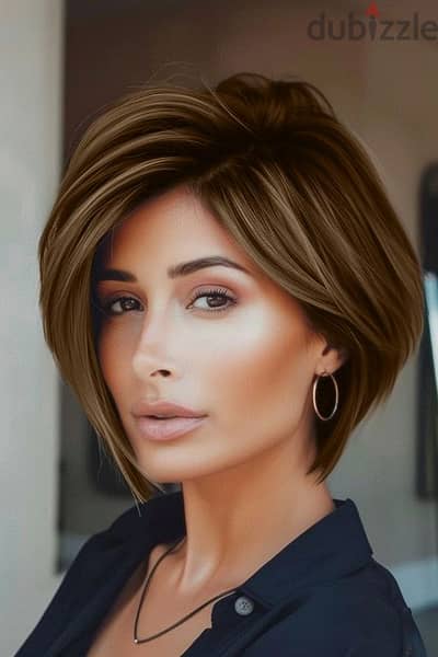 باروكة بيكسي  تل جذور جمب وجمب ماركة دانيلا شعر هندي طبيعي