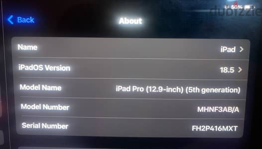 Ipad Pro 12.9 inch M1 5th Gen 128GB + original Apple Pencil